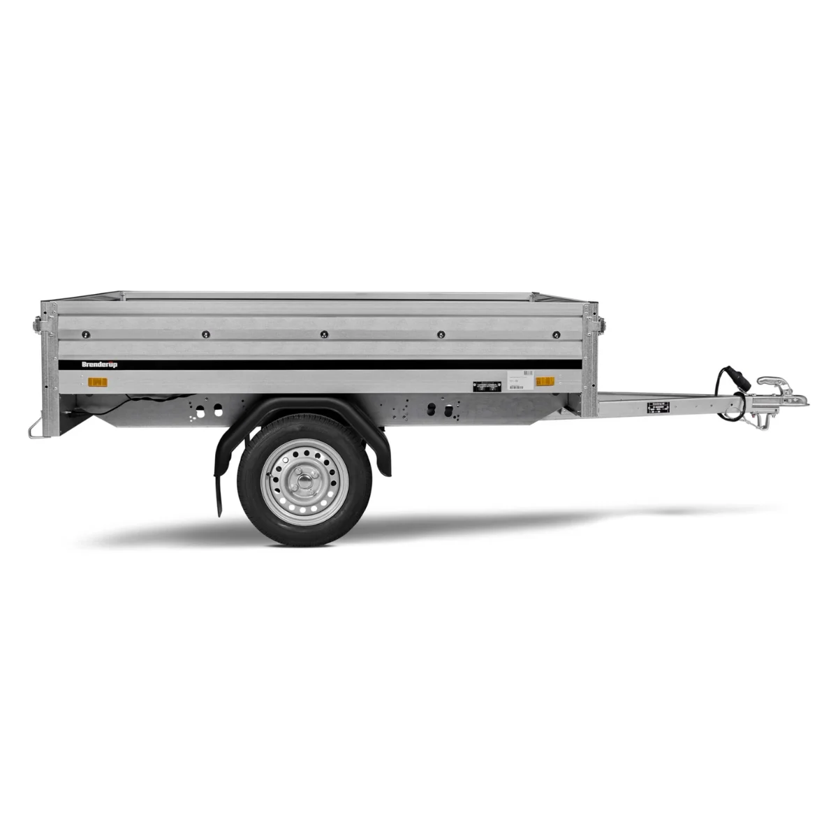 Dagsleje af 750 kg trailer 202 cm.